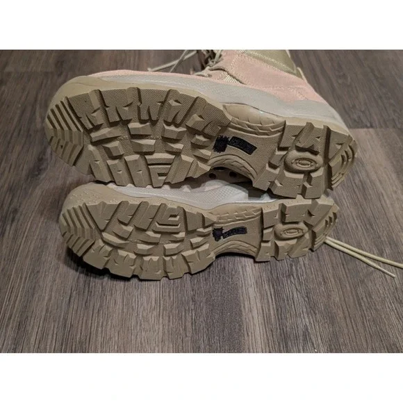 5.11 ATAC 8 Inch Side Zip Coyote Tactical Boots Mens Size 8.5 - Picture 4 of 6